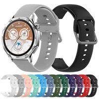 Silicone 20mm 22mm Replacement Strap For Huawei Watch GT5 GT 5 46mm Sport Wristband GT 3 3 GT2 Pro 42mm Bracelet Belt Accessorie