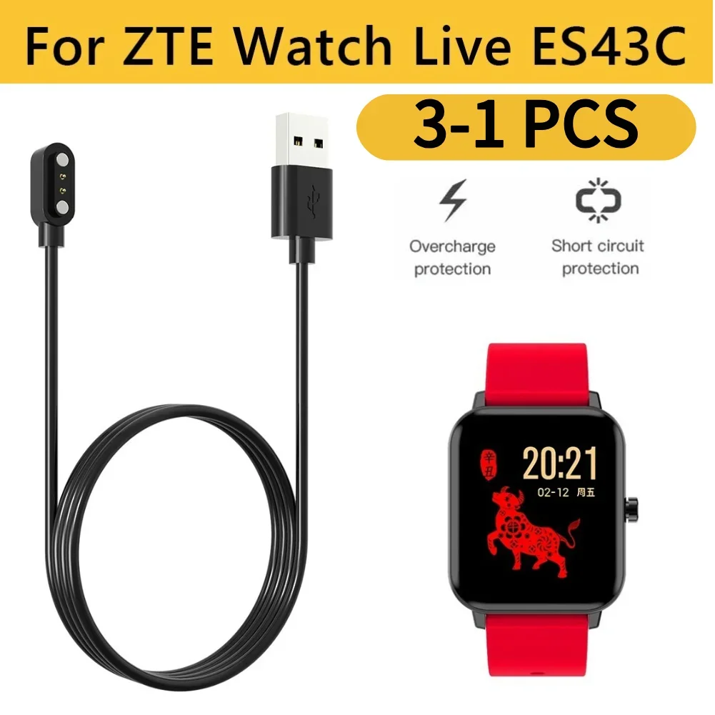 Magnetic Watch USB Charging Cable USB Power Charger Dock Stand for