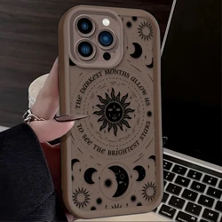 Chic Sun and Moon Design Phone Case - Stylish Protective Cover for Vivo Y15s 4G (TYK - J201TY2401y1)