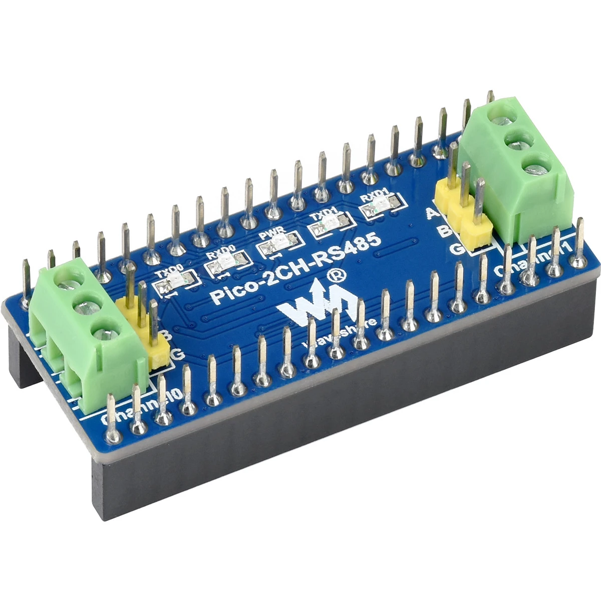 Waveshare 2-Channel Rs485 Module For Raspberry Pi Pico Sp3485 Transceiver Uart To Rs485