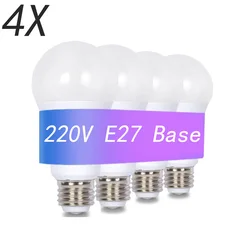 Energy - Efficient LED Home Lighting Bulbs, Set of 4 (E27 Base)