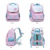 SUN EIGHT NEW Children Orthopedic School Backpacks Cartoon Pattern School Bags 1200D High Density Waterproof Fabric Foldable Gir 4
