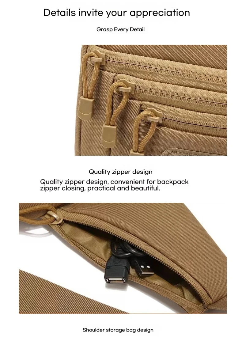 Tactical Shoulder Chest Bag Image 11