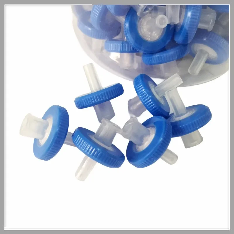 Syringe Filters MCE Luer Lock OD 13MM 0.45 Micron Disposable Microporous Needle Filtration MCE Membrane Needle Filter 100pcs/pk