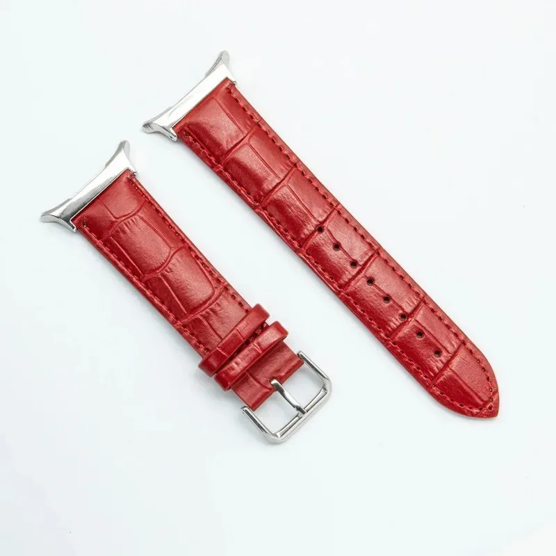 Premium Leather Strap Bracelet for Galaxy Watch 8 Ultra - No Gaps Design, 40mm/44mm Classic