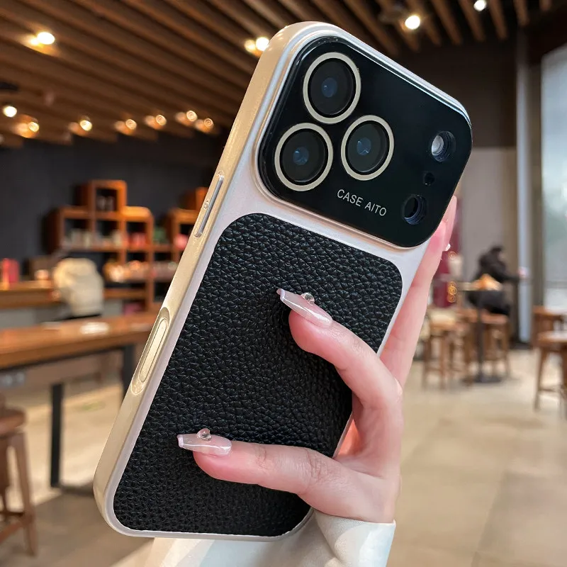 ตัวเลือกสินค้า เคสหนังกันกระแทก กระจกนิรภัย ปกป้อง iPhone 17 Pro Max