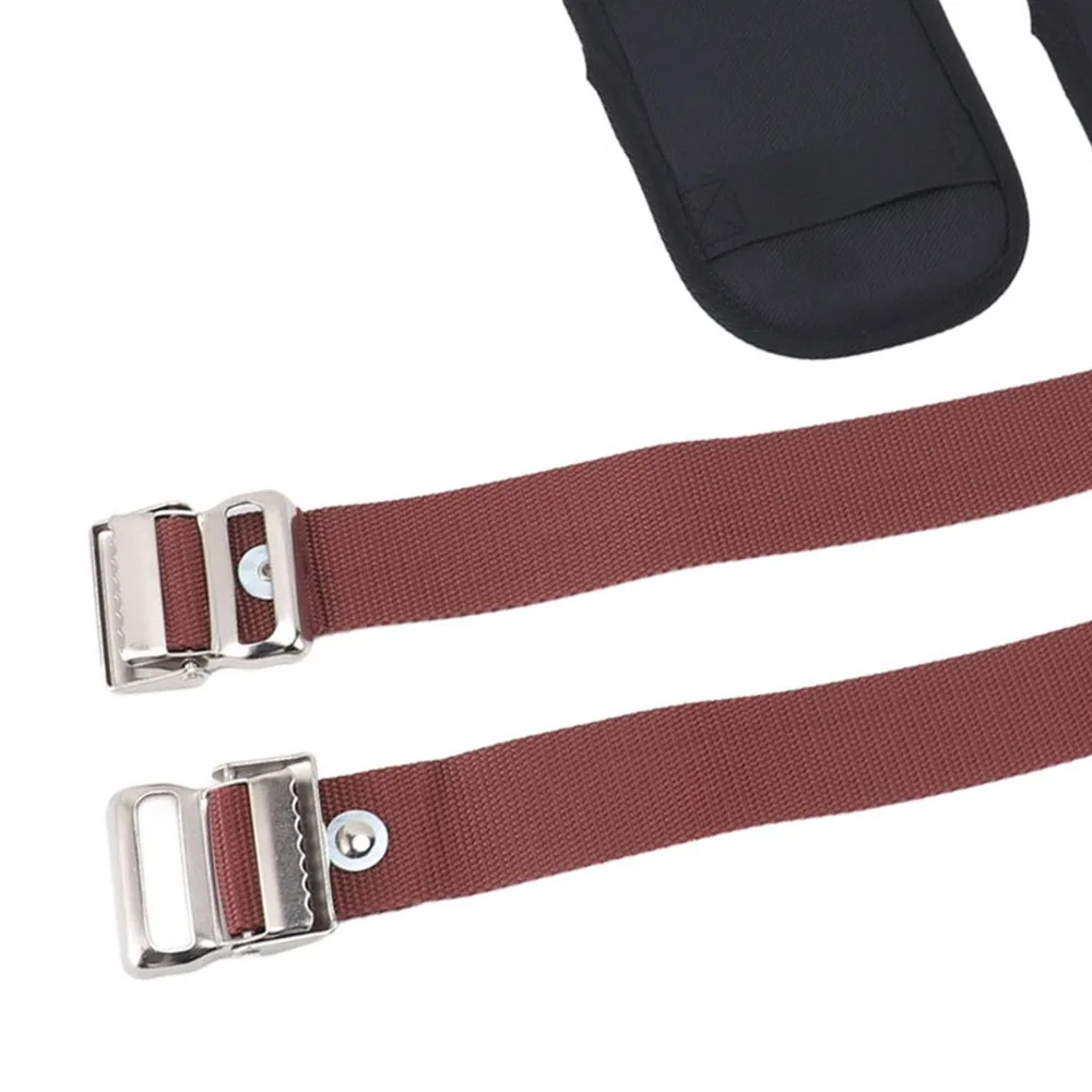 2Pcs 나일론 소재 스틸트 스트랩 조절 가능한 디자인 교체 가능한 패드 스틸트 액세서리 내마모성 스트랩 세트