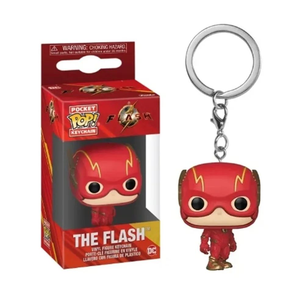 thumbnail image 1 of Funko  Keychain erman e Flash Aquaman  Arrow Daredevil Wonder Wn Cyborg 19 Styles Action Figure Collection Toys, 1 of 5