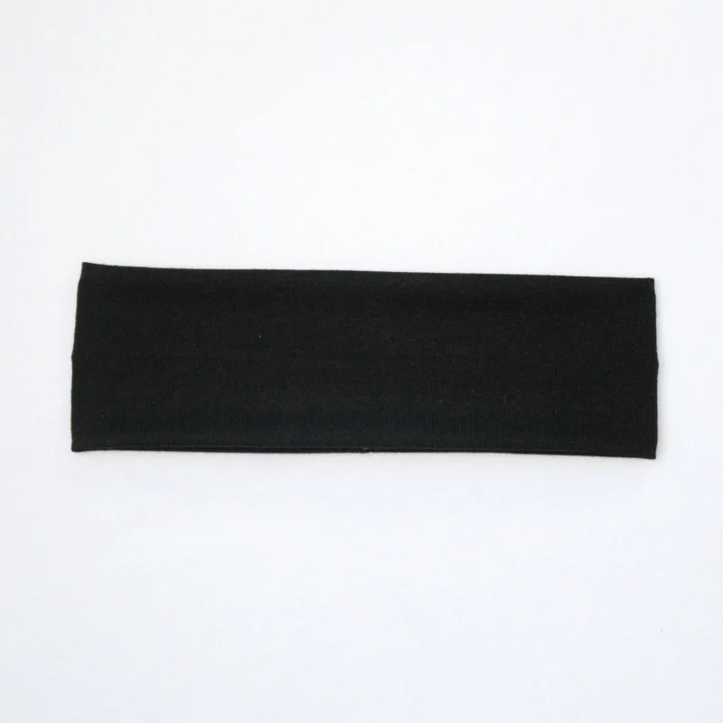Frauen Stirnband Turban Einfarbig Elastische Haarbänder Yoga Haarband Mode Make-Up Haar Hoop Headwrap Haar Zubehör – Detail 7