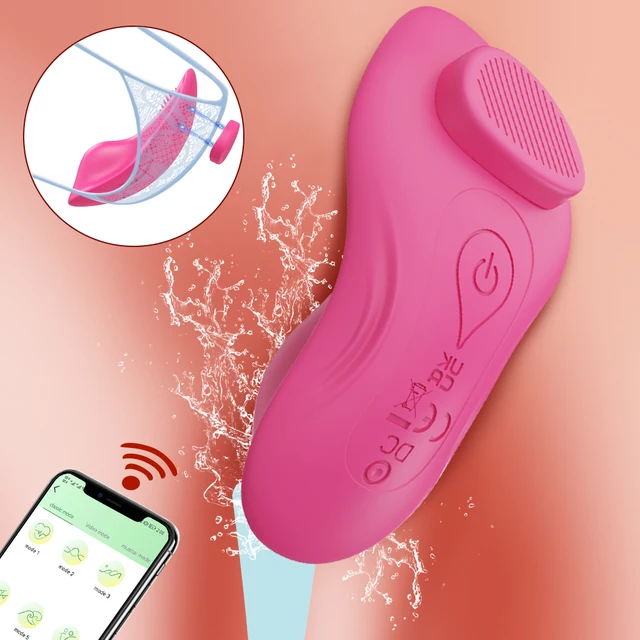 Klitoris Stimulator Vibrator App Kontrolle Frauen tragbare Kitzler Stimulator Massage weibliche magnetische Höschen tragen Sexspielzeug für Erwachsene 1