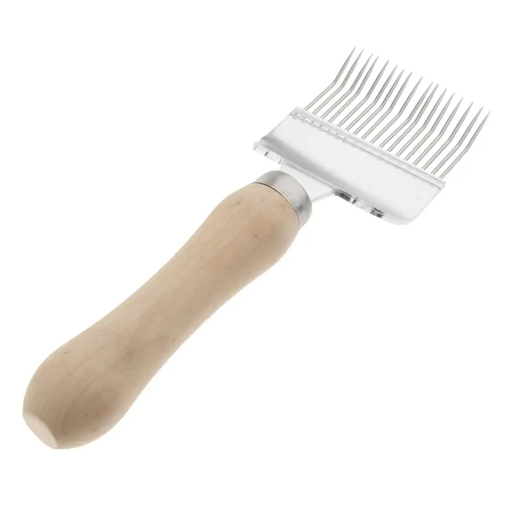 Beekeeping Honey Comb Tine Uncapping Fork Scratcher 8 Inch x 2.4 Inch