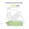 Portable 500ml Dog Water Bottle Foldable Cat Drinking Bowl Outdoor Travel Sealed Dispenser Large Capacity Pets Supplies Cup 6