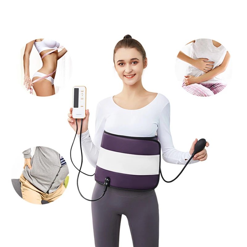 Far Infrared Electric Heating Warm House Gas Shock Wave Slimming Belts Massage Fat Rejection Fat Belt 220V