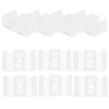 10 Pcs Mat Shower Door Guide Bathroom Bead Track Bottom Sliding Glass Replacement Parts Plastic Mount 3