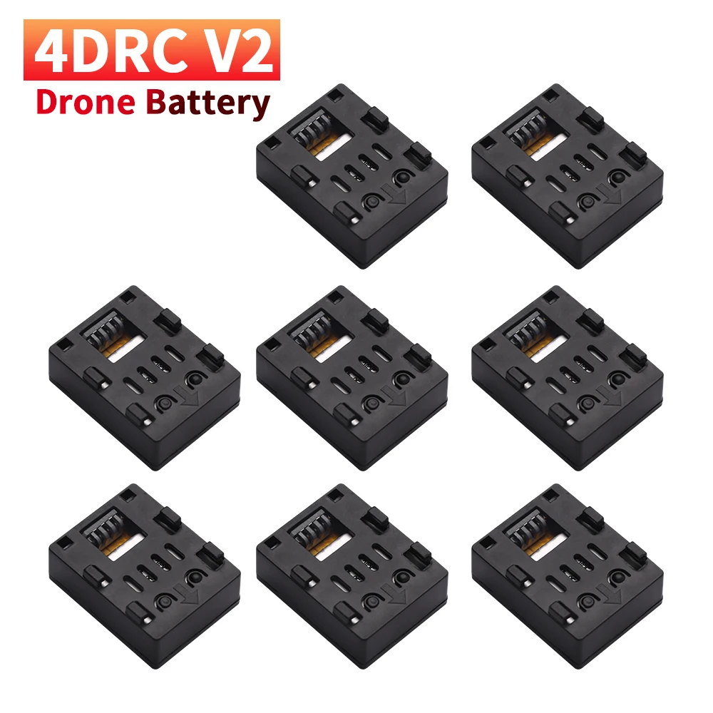 ตัวเลือกสินค้า แบตเตอรี่ลิโพ 3.7V 800mAh สำหรับโดรน 4D-V2 RC