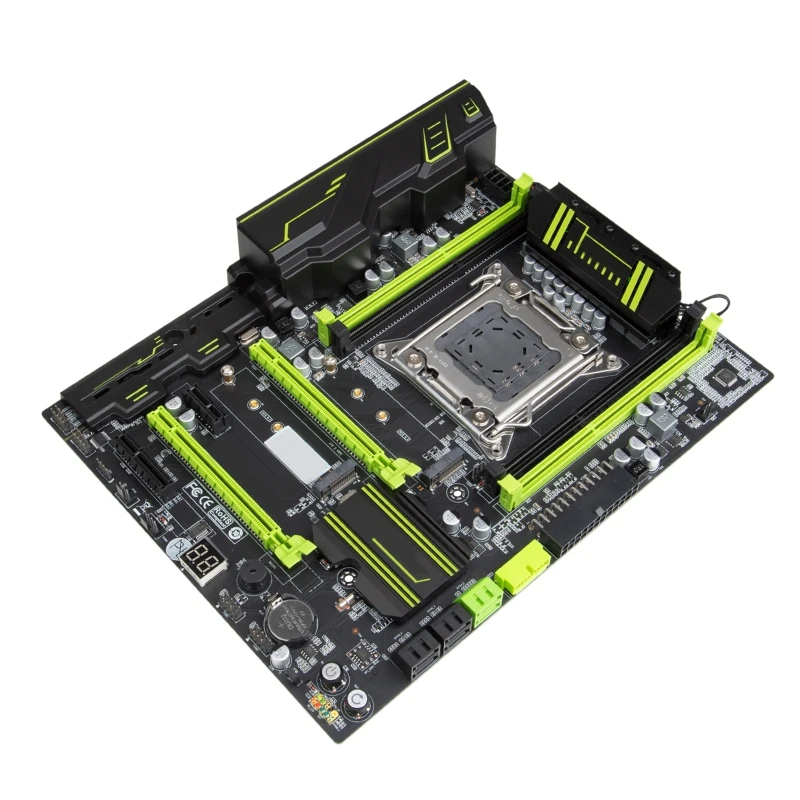 

HUANANZHI X79 GREEN 2.49 Motherboard LGA 2011 Socket USB3.0 SATA3.0 NVMe for M.2 Port DDR3 Memory for XEON CPU Proces