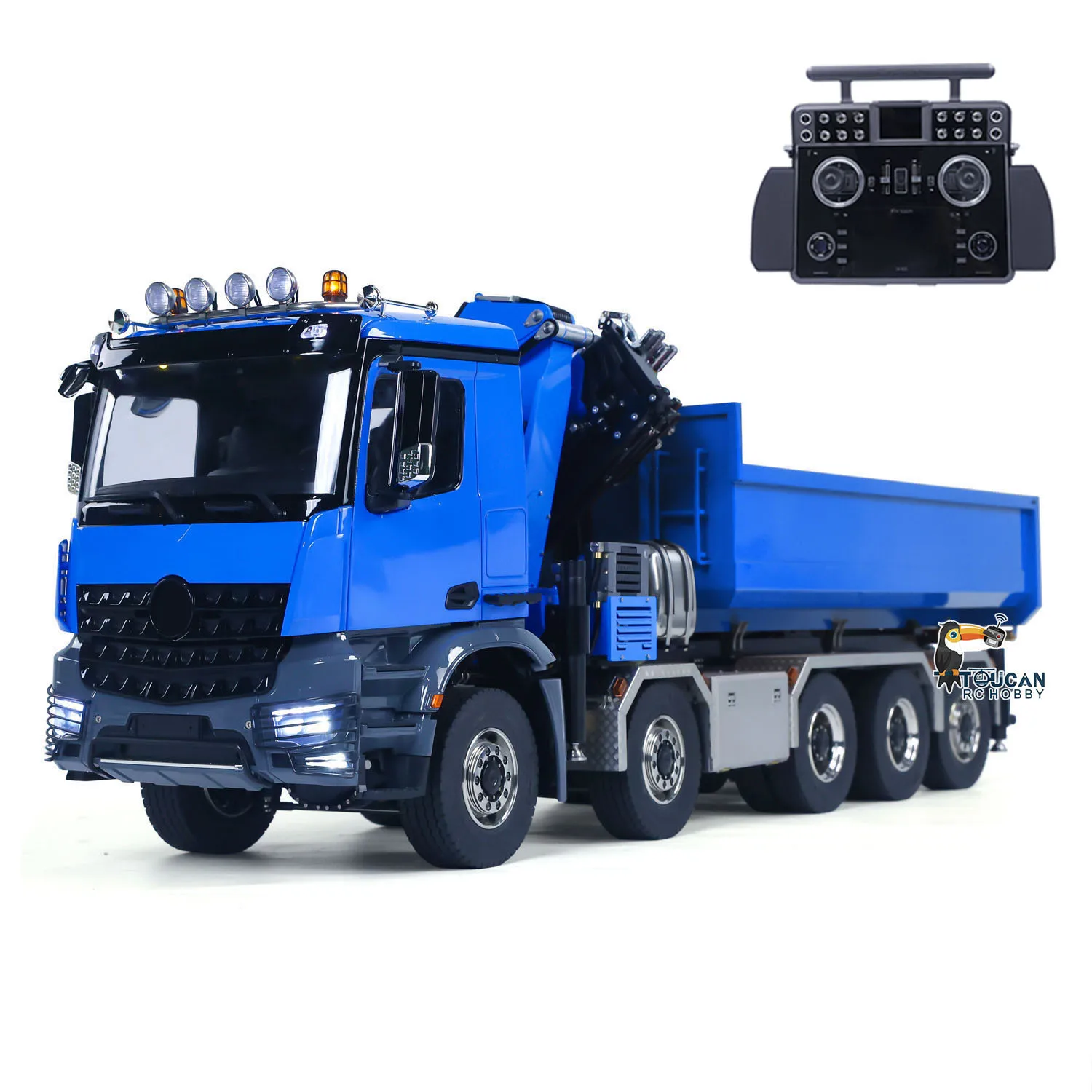 Grue Hydraulique RC 10 Canaux Camion Télécommandé Jouet