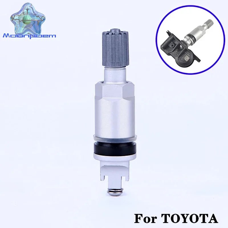 TPMS-33 Tire Valve For TOYOTA New Levin Avalon Corolla-Year Aluminum Metal TPMS Tire Sensor Valve