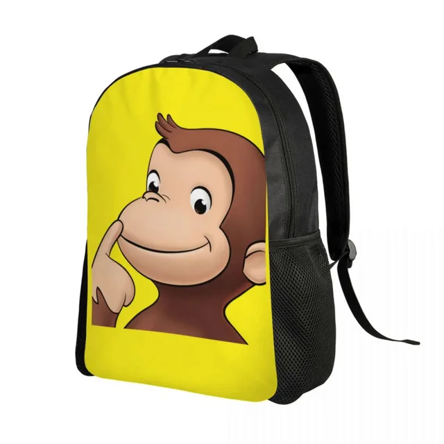 Stylish and functional M-onkey C-urious G-eorge Backpacks for college and school students.