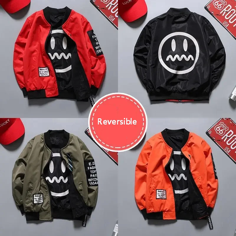 Boys Double-sided Jacket Black