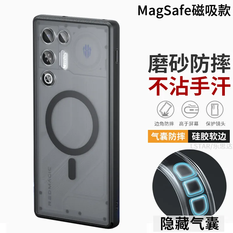 Stylish Matte Anti-Slip Magnetic Stand Shockproof Phone Case Cover