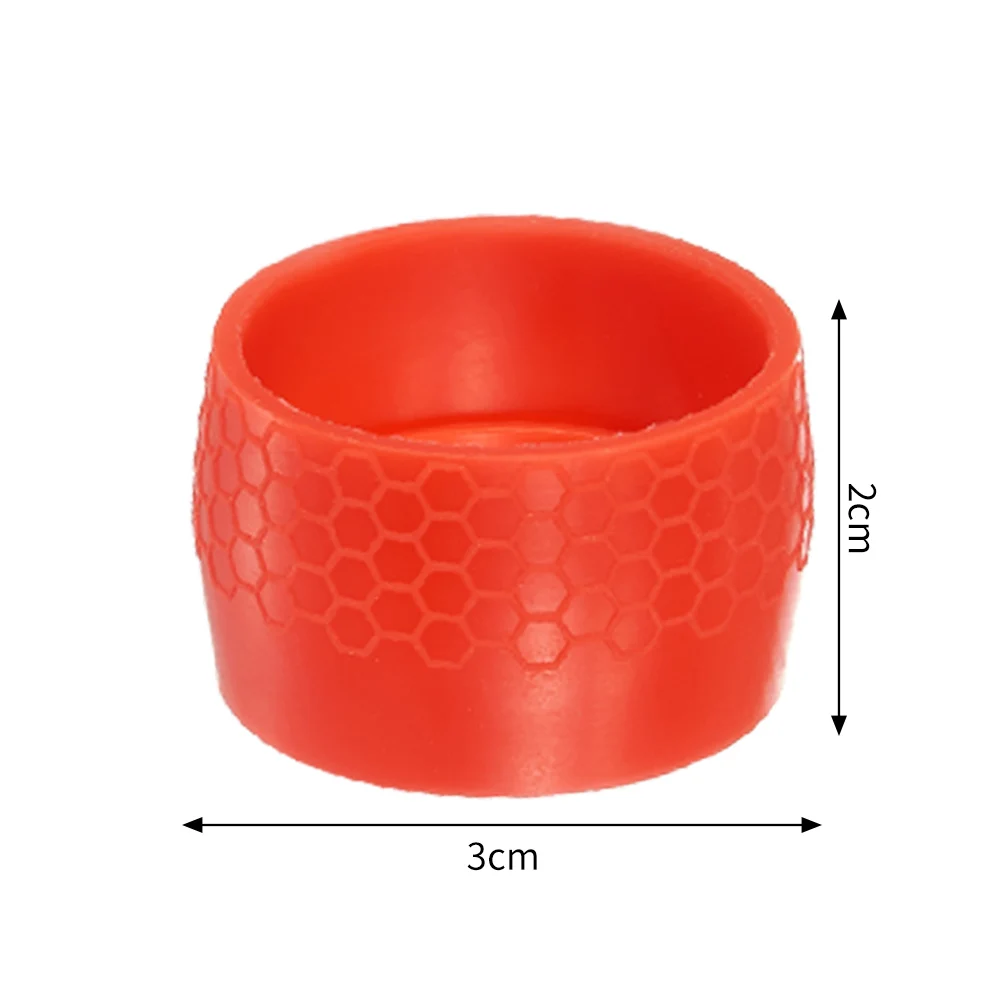 Silicone Anti-skip Bicycle Handlebar Tape plug Fixed Ring Road Bike Shift Handle Protection Cover Non-Slip 2pcs