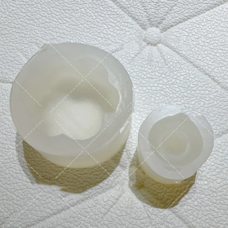 수플레 3D 실리콘 꽃 수플레 캔들 몰드, 향기 나는 비누 몰드 수제 몰드, 송진 클레이 만들기, 모치 퀴시 장난감 몰드