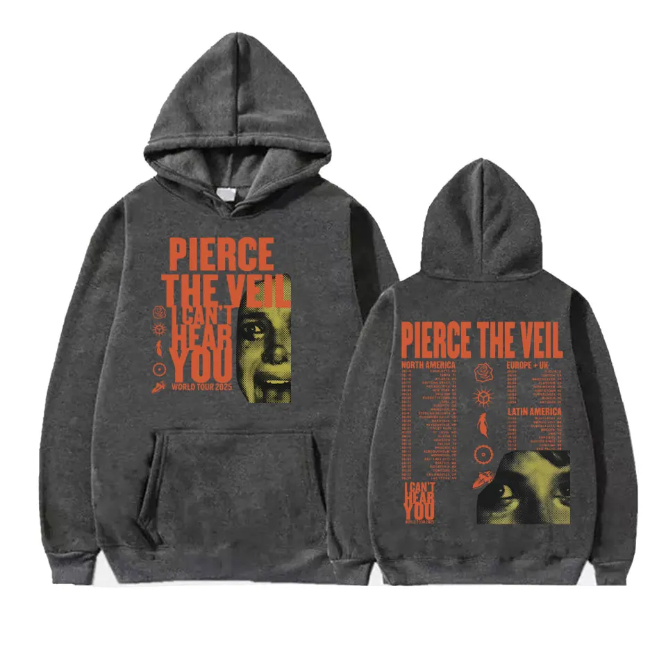 Pierce The Veil I Can't Hear You Tour 2025 Hooded Men Women