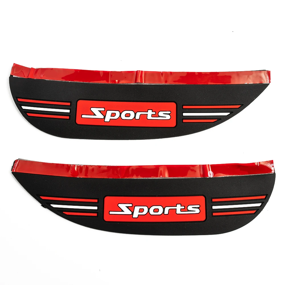 

2pcs Car Rearview Mirror Rain Eyebrow Rain Shield Universal Rearview Mirror Cover Rainy Safe Driving Accessories