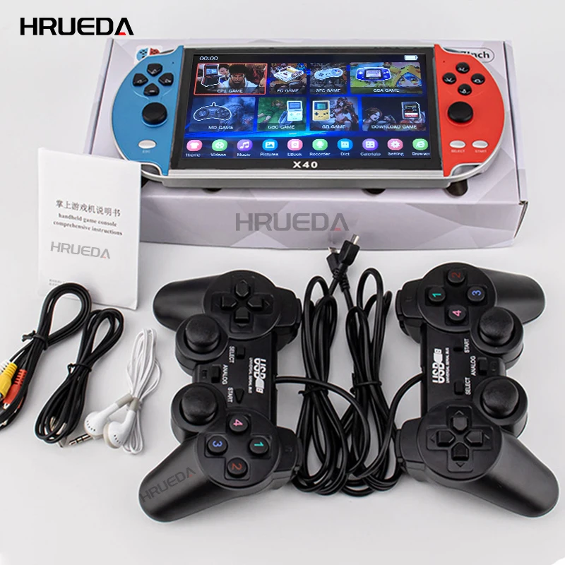 クニチカ　X40  7.0 インチ画面　 携帯 ゲーム コンソール S6dd0b75a2c4c48b1bed3d7407f8de