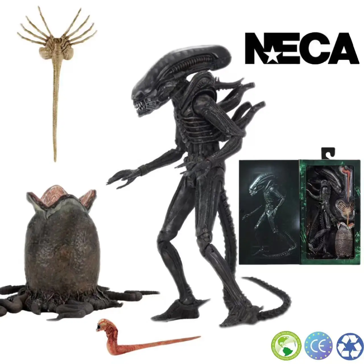 7 "Neca Alien Ultimate 40Th Anniversary Big Chap Pvc Action Figure Giocattolo Da Collezione