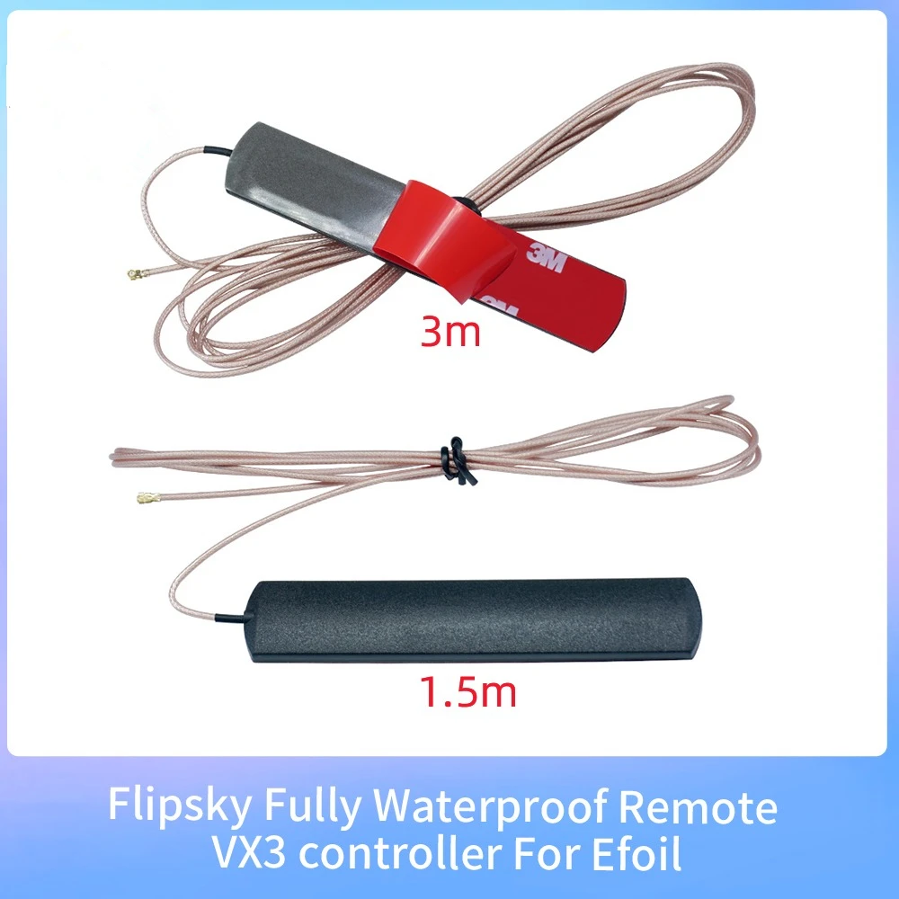 2.4ghz extension antenna 1.5 meter / 3 meter for Flipsky Fully Waterproof Remote VX3 Efoil Remote Extension Antenna