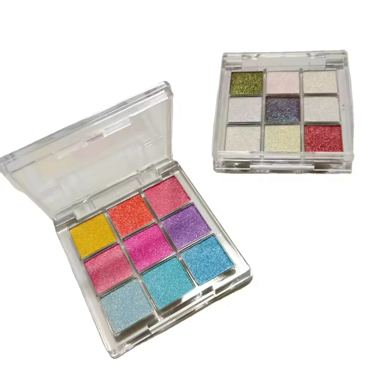 Multi-chrome 9 color eyeshadow palette Perfect Color Shifting High Pigment duochrome multichrome High-end