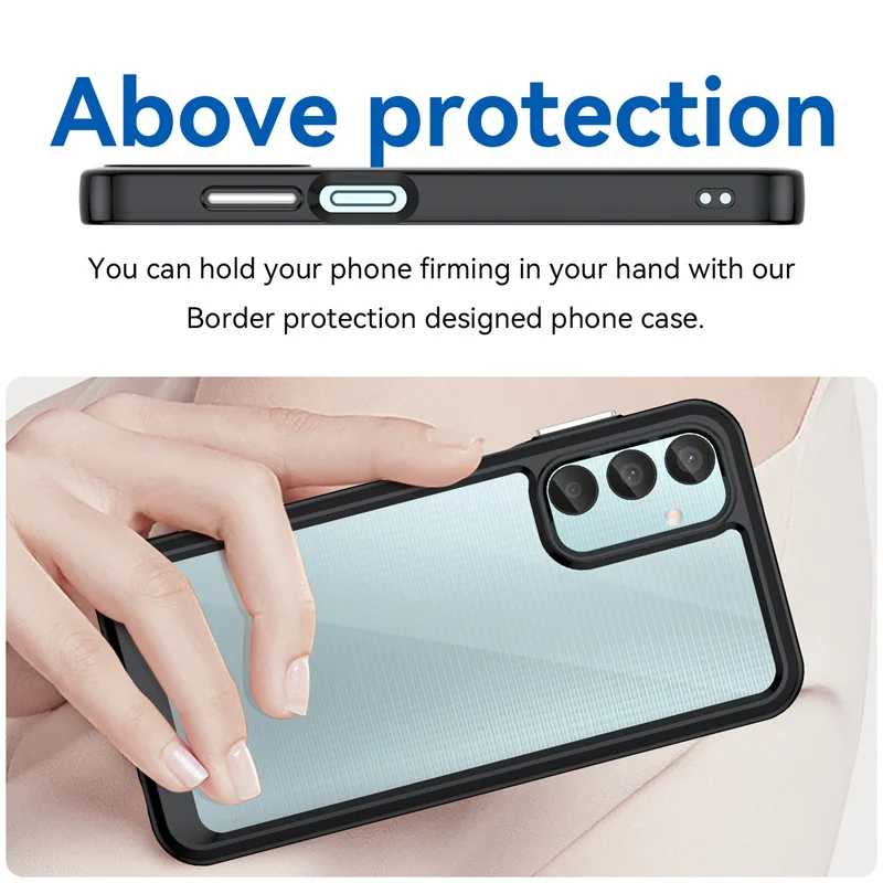 Durable Transparent Shockproof TPU Protective Case