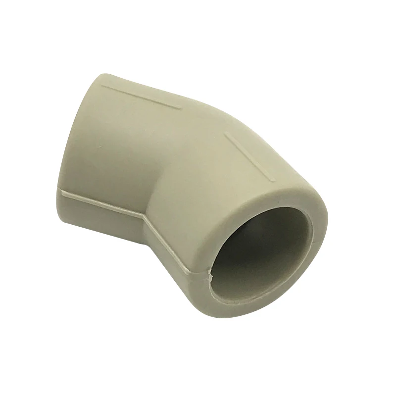 

PPR Grey/Green 45° Elbow 1/2" 3/4" 1" 1-1/4" 1-1/2" 2" Hot Melt Thickened