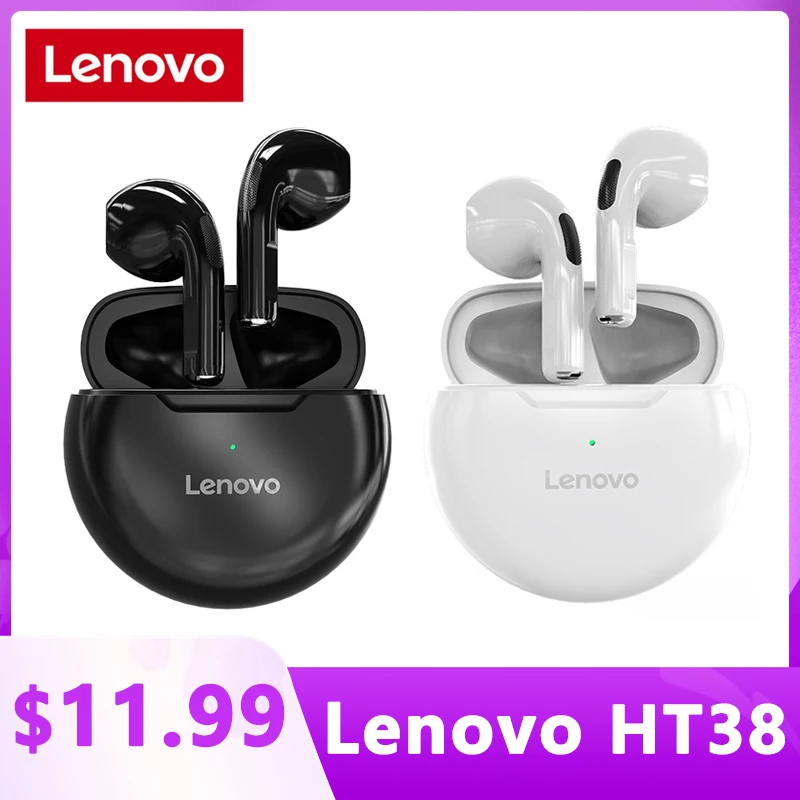 Lenovo Livepods Ht38 Tws Bluetooth Earphone Mini Wireless Earbuds For