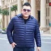 Men's padded jacket winter padded jacket plus size men's jacket loose coat 8XL 10XL 9XL Removable hat winter men 7XL 11XL 5