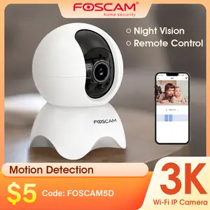 Foscam 1.0 MP 720P屋外HD Wi-Fi IPカメラ（Foscam V5P 5MP WiFi 