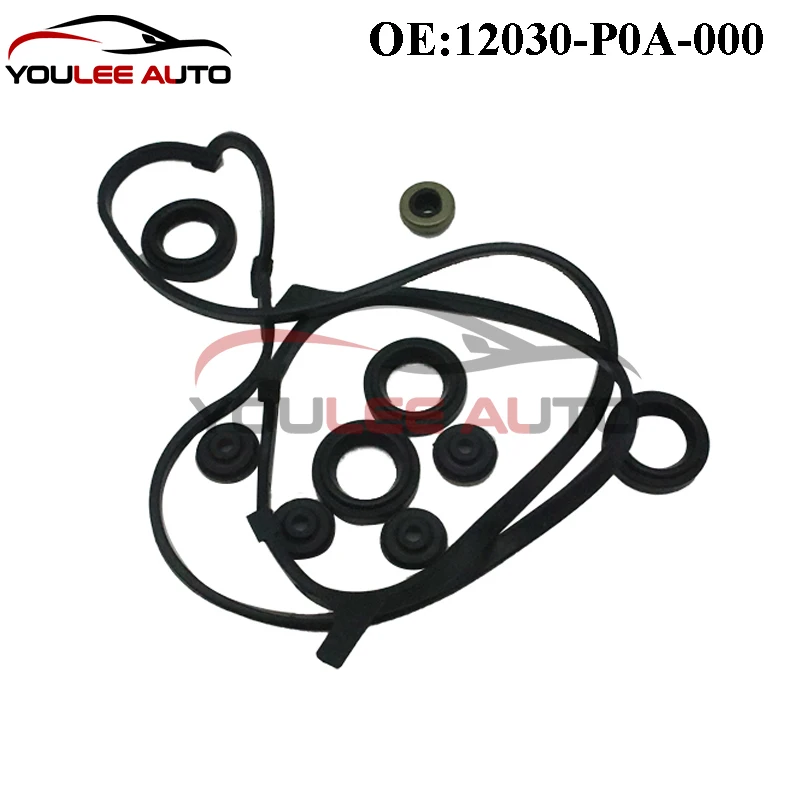 New 12030-P0A-000 12030P0A000 Valve Cover Gasket Set For Honda Accord Odyssey EX Acura CL Car Accessories