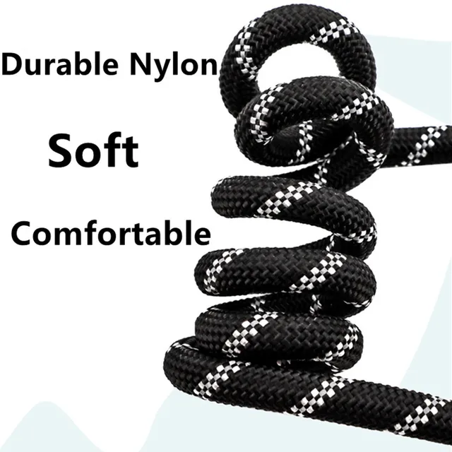 Dog Leash Hands Free Dogs Leash Reflective Leashes for Dog Walking Running Rope 2.4M Long Adjustable Double Leashes Dogs Ropes 6