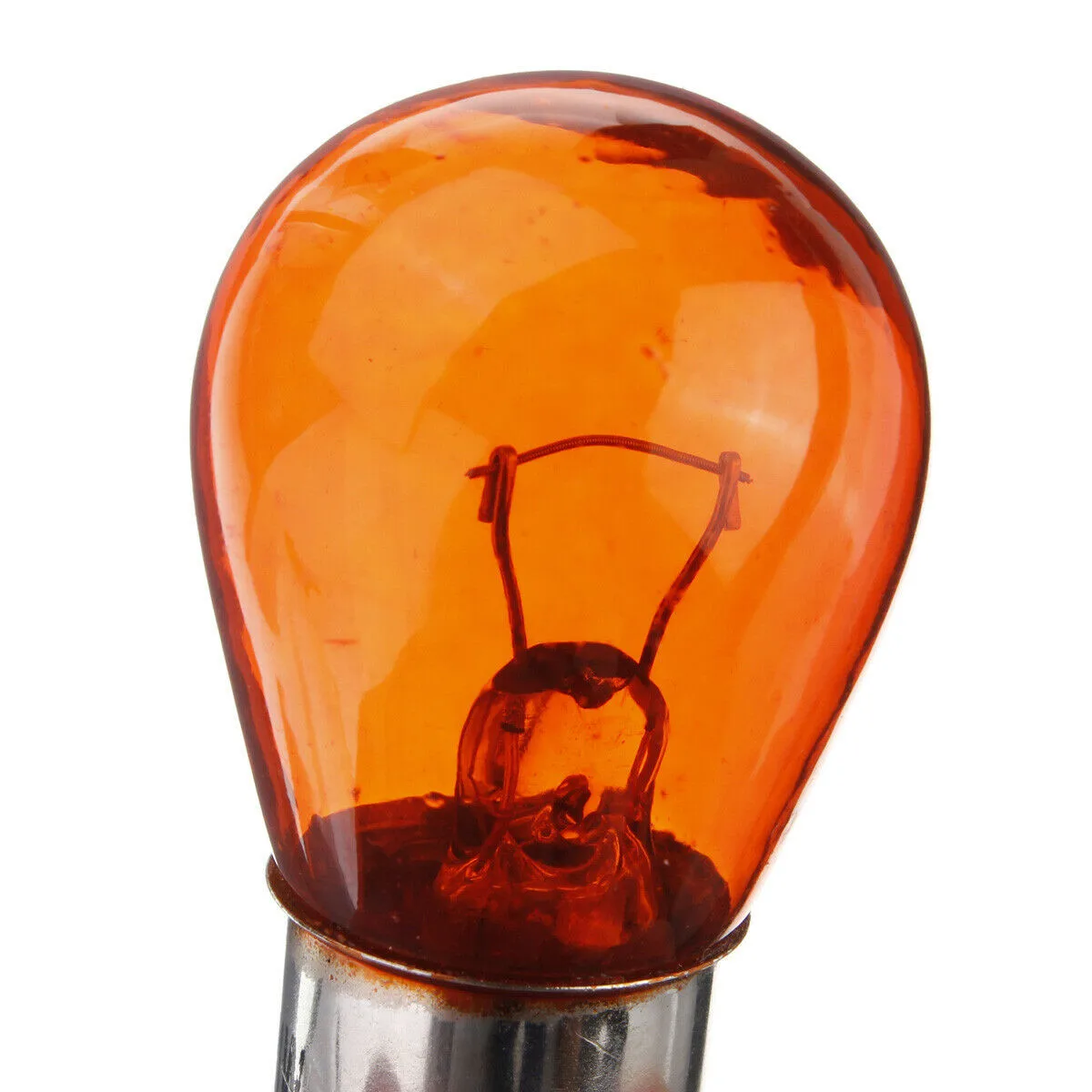 

Байонетная Базовая лампа, лампочки, индикатор PY21W BA15S, сигнал поворота для автомобиля, 21 Вт, янтарный, высокое качество, абсолютно новый, простой в установке