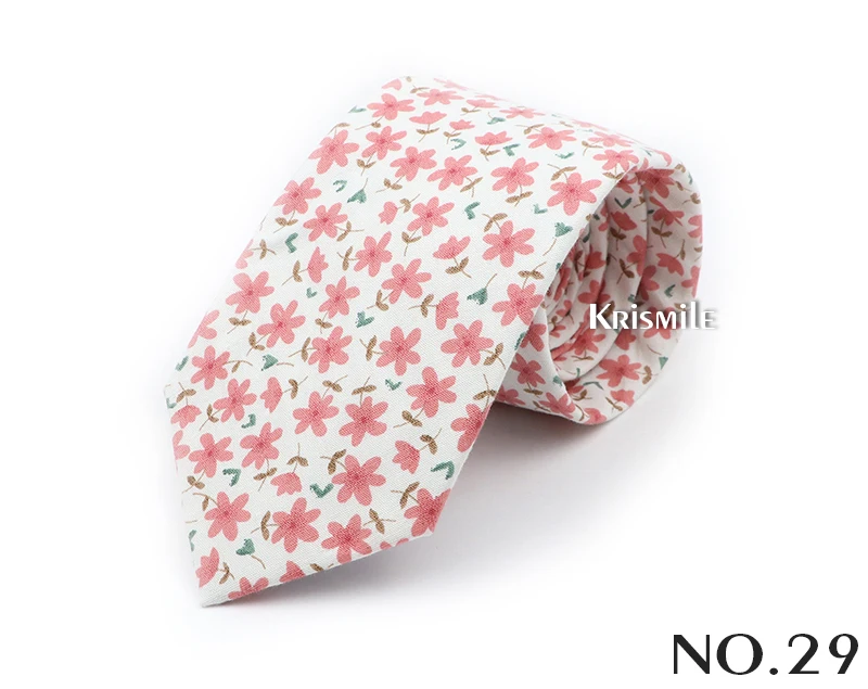 47 Styles Floral Ties For Men Women Elegant Beautiful Flower Printed Necktie Narrow Skinny Cravat Fit Wedding Party Workplace