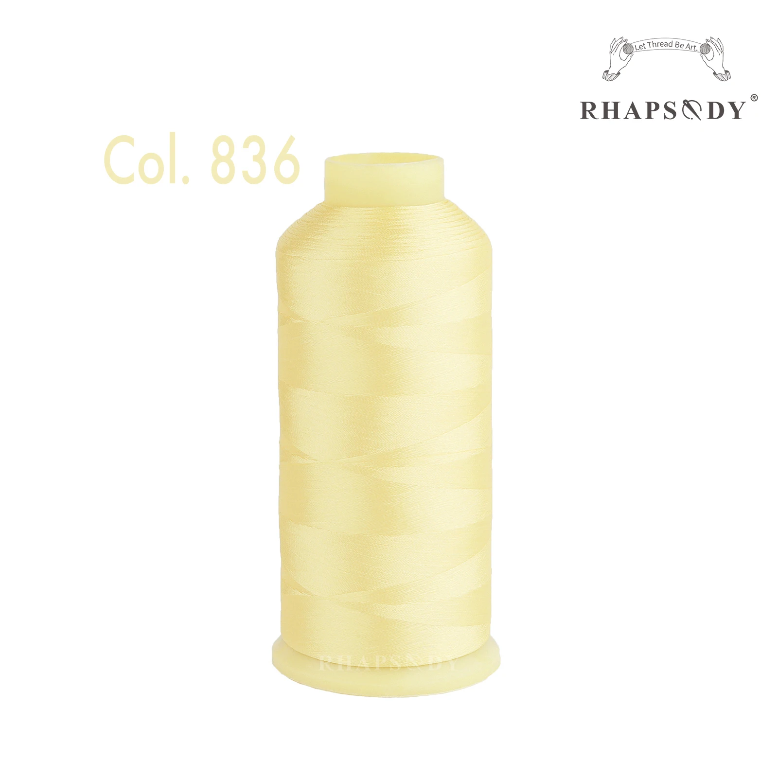 Rhapsodie neue Farben 5000 d2 40wt m Polyester Stick garn für Bruder/Sänger Maschine Haushalts nähen mit guter Qualität – Detail 21