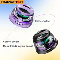 HOMEFISH G200 Portable Bluetooth Speaker G200 RGB Lighting Magnetic Speaker BT5.3 Mini Sound Box 7 Hours Playback Phone Holder - Image 2
