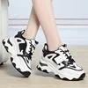 Spring Height Increasing Round toe Versatile Women Platform Causal Shoes Fashion Breathable Sport Designer Sneaker 4