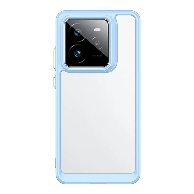Enhanced Protective Case Cover - TPU Border & Acrylic Backplane Bumper