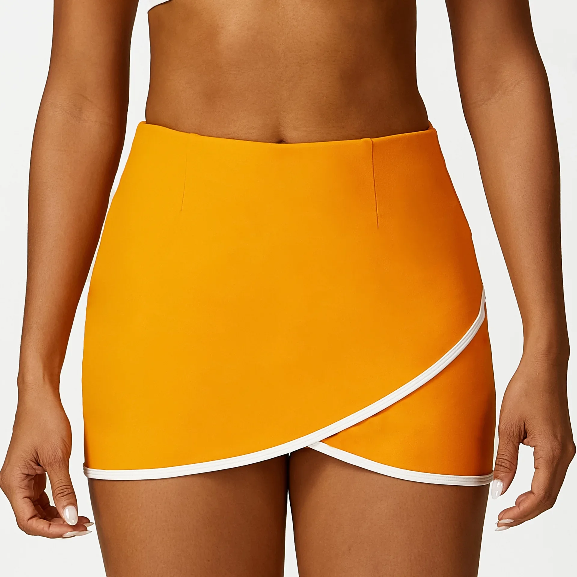 Split Hem Tennis Skirt with Shorts Women Athletic Golf Dress Yoga Fitness Outfits Summer Sports Gym Wear Female
