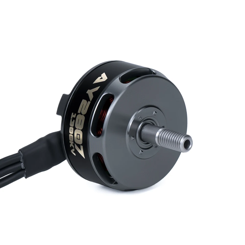 AxisFlying AY2807 모터 4-6S 1300KV 모터 LiPo 5mm 샤프트 직경 FPV 프리스타일 7인치 장거리 LR7 드론 DIY 부품