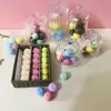 NEW Candy Color Macaron 1/12 Scale Dollhouse Miniature Macaron Dessert Cake for Blyth Barbies OB11 1/6 BJD Doll House Play 2