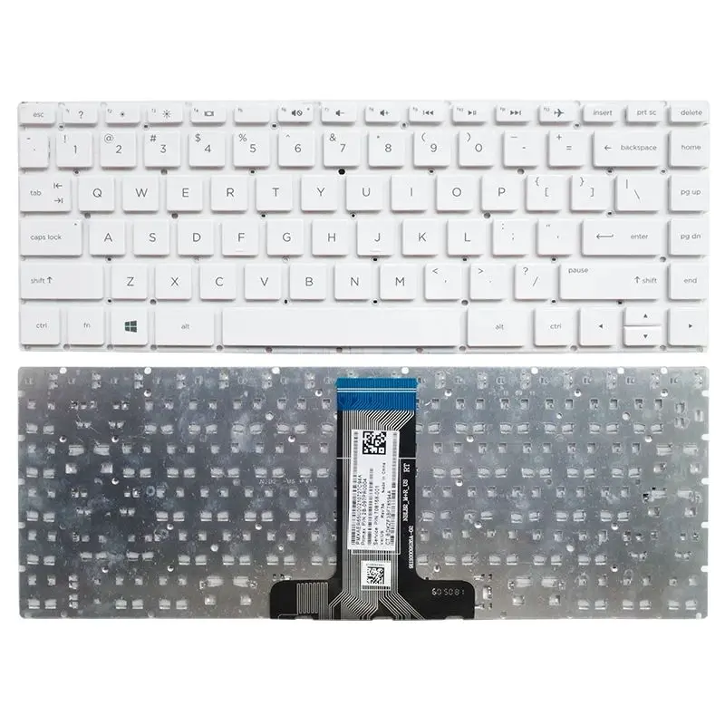 Clavier AZERTY Français Pour HP Pavilion 17-f187nf / F175nf / F202nf - Neuf, Filaire